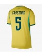 Billige Brasil Casemiro #5 Hjemmedrakt VM 2026 Kortermet